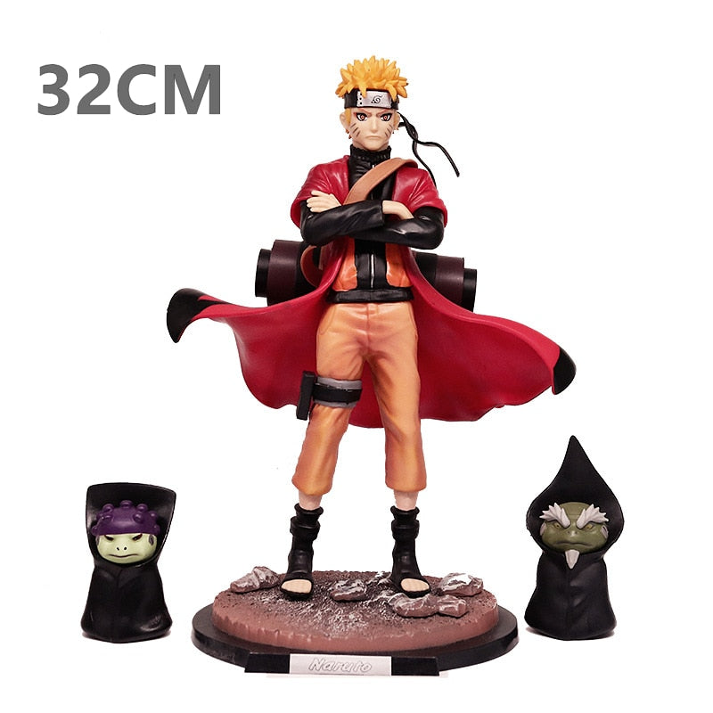 Naruto GK Action Doll Shippuden Anime Model Uchiha Itachi Akatsuki PVC Movable Statue Collectible Doll Figma Children's Toy