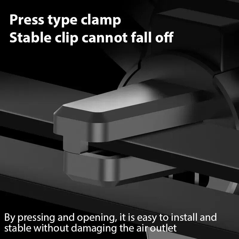 C5 Car Multi-function Mobile Phone Bracket Sun Visor Mirror Dashboard GPS Smartphone Bracket General Accessories