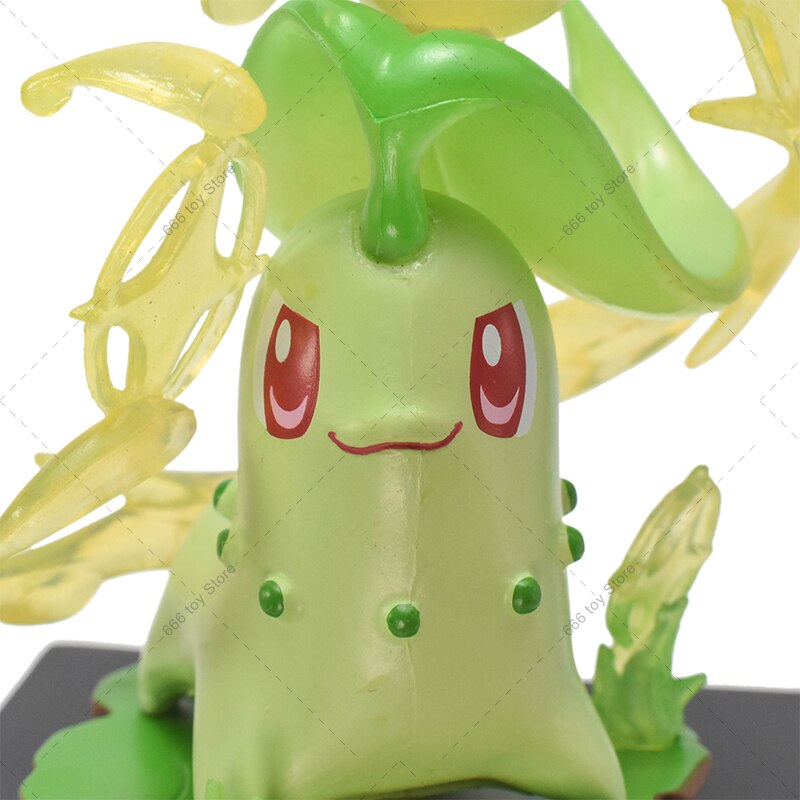 Anime Pokemon Figure Treecko Mudkip Mimikyu Chikorita PVC Action Model Figures Toys Doll Cartoon GIft for Children Kids 7-11cm