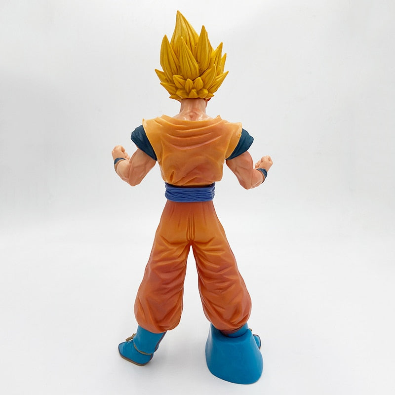 Bandai 30cm Dragon Ball Pvc Figurine Super Saiya Son Goku Anime Figure