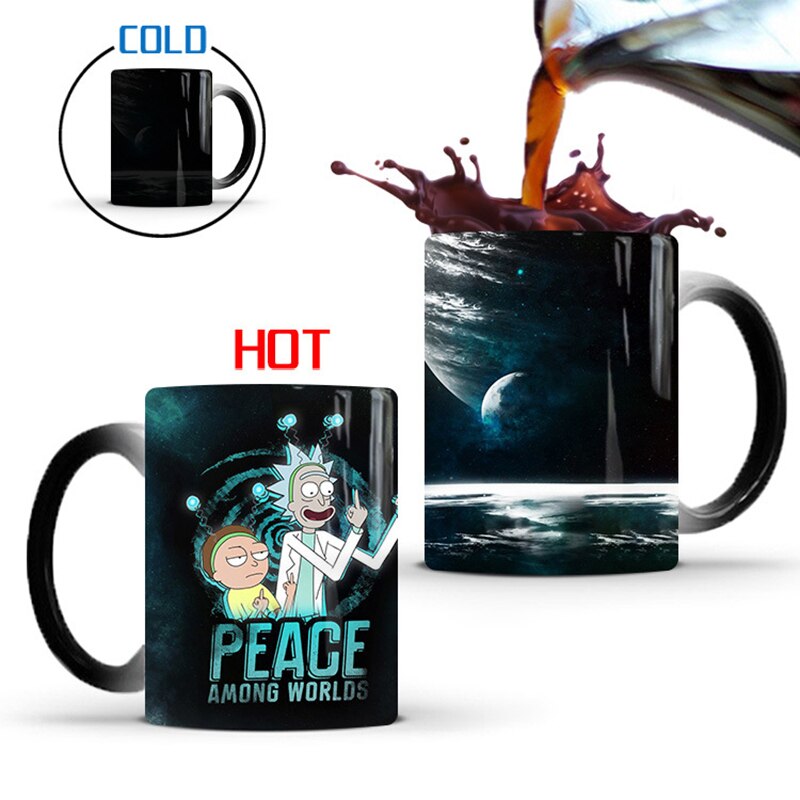 Rick and Morty 350ml Thermo Coffee Cups