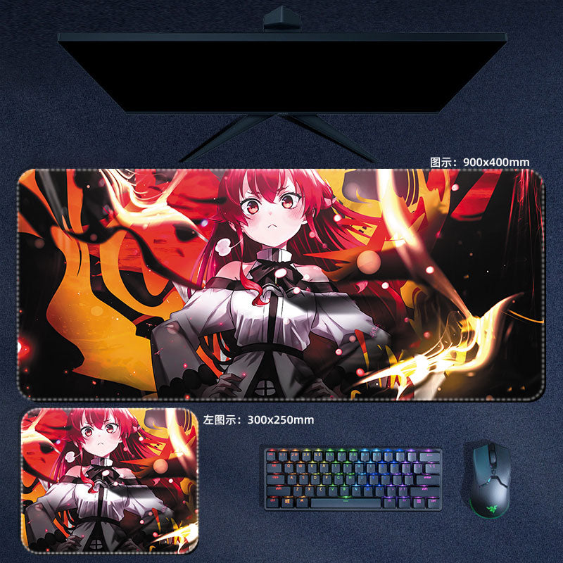 Mushoku Tensei Jobless Reincarnation Mouse Pad Eris Boreas Roxy Sylphiette Anime MousePad Manga PC Gaming Accessories Desk Mats