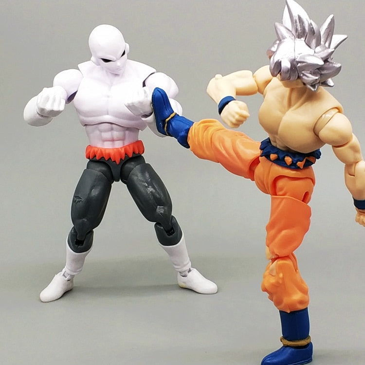 Anime Dragon Ball Z Goku Vegeta Figure about 17CM PVC Action Figures Collection Model Toys Gifts Articular Mobility