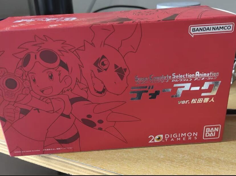 Bandai Original Digimon Figure Adventure D-ark Guilmon Terriermon Renamon Csa Digivice Device Anime Model Figurine Toys Gifts