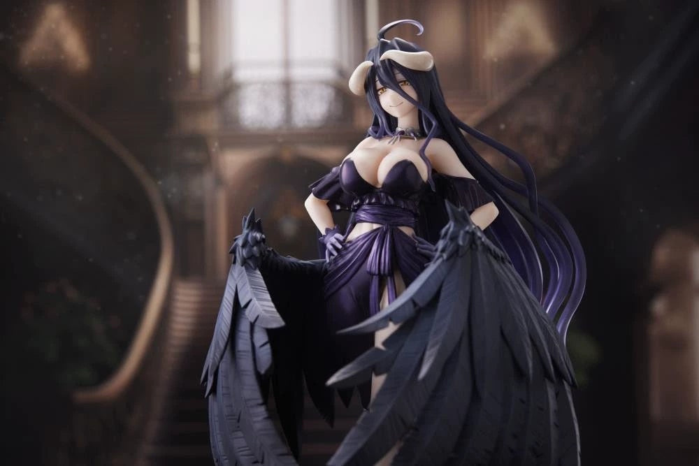 OVERLORD Albedo Black Dress Anime Action Figure