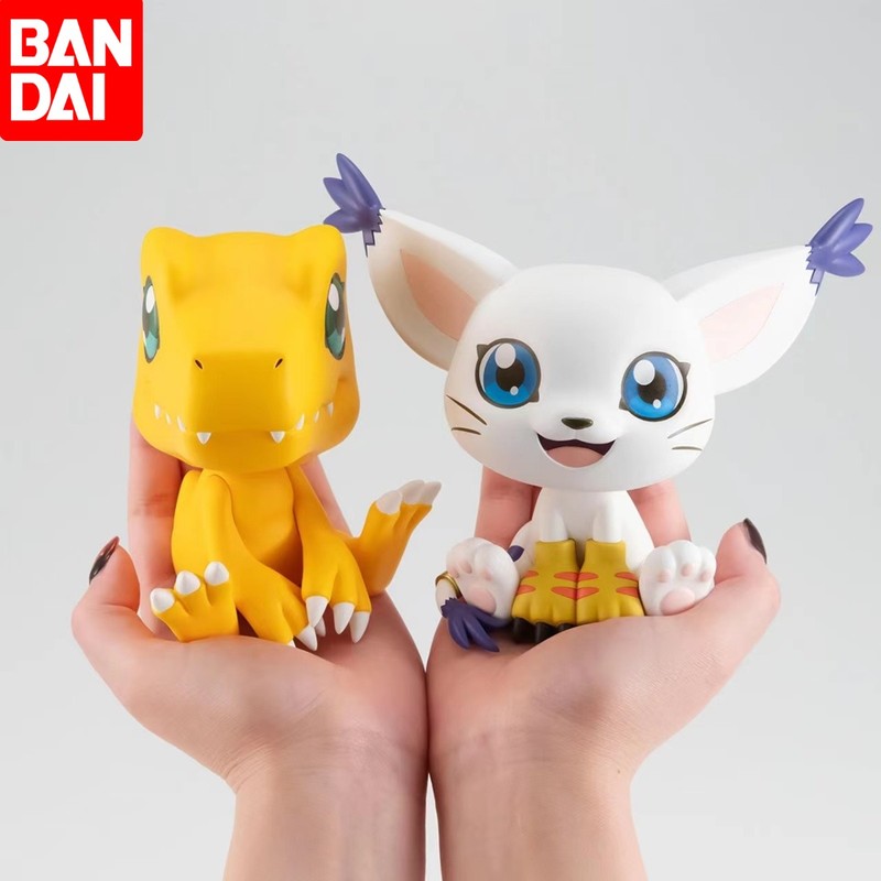 Anime Figure Toys Children Agumon Tailmon Figure Digimon Gabumon Digital Monster Action Figure Kid Gift Model Dolls Toy Collect