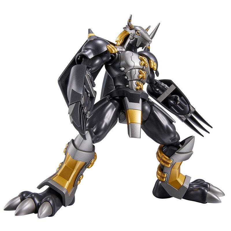 Bandai Digimon Black Wargreymon Action Figure Assembly Model