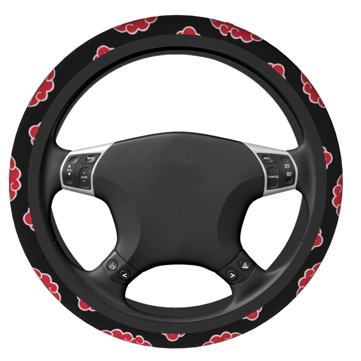 Car Steering Wheel Cover Red Cloud Uchiha Itachi Sasuke