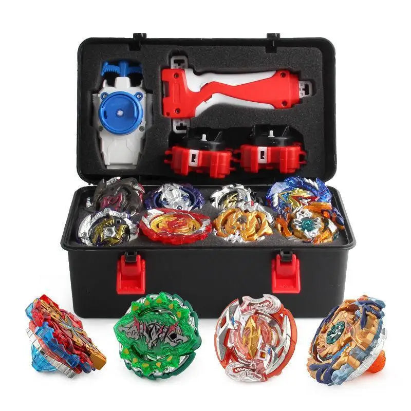 BeybLade burst sparks GT toy arena metal fafnir Bey Blade boy Deluxe edition 12PCs gyro storage box combination toy