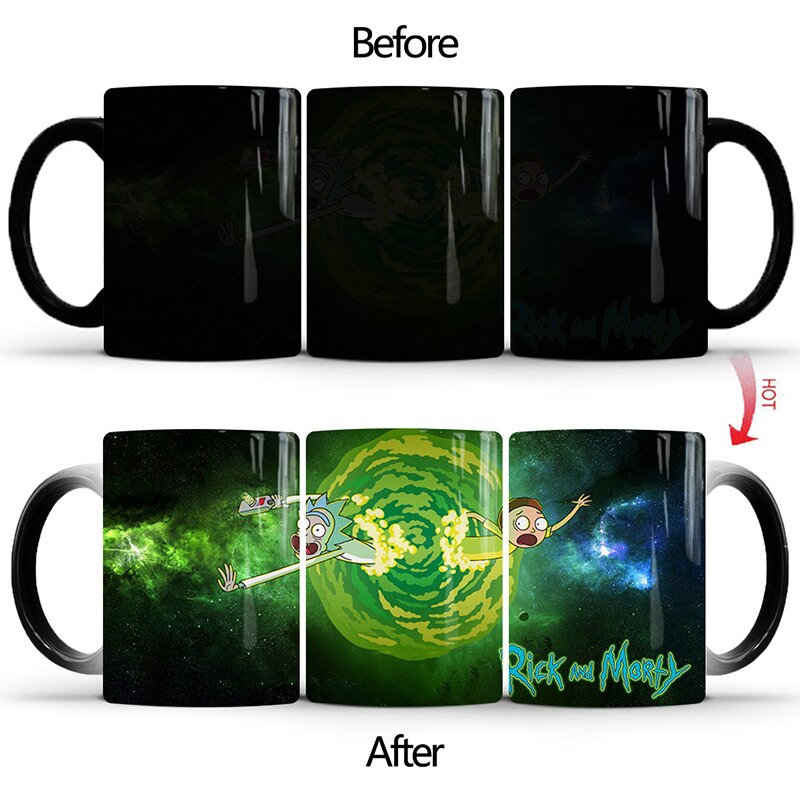 Rick and Morty 350ml Thermo Coffee Cups