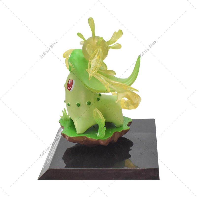 Anime Pokemon Figure Treecko Mudkip Mimikyu Chikorita PVC Action Model Figures Toys Doll Cartoon GIft for Children Kids 7-11cm