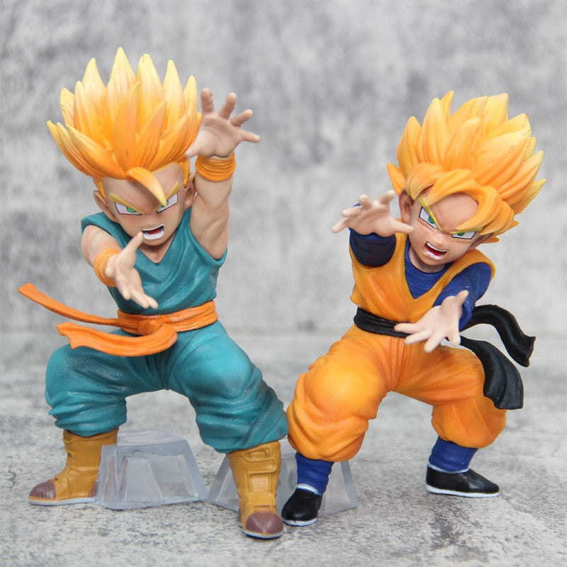 Anime Dragon Ball Z Son Goten Figure Super Saiyan Trunks Action Figures 15cm PVC Statue Collection Model Toys Gifts
