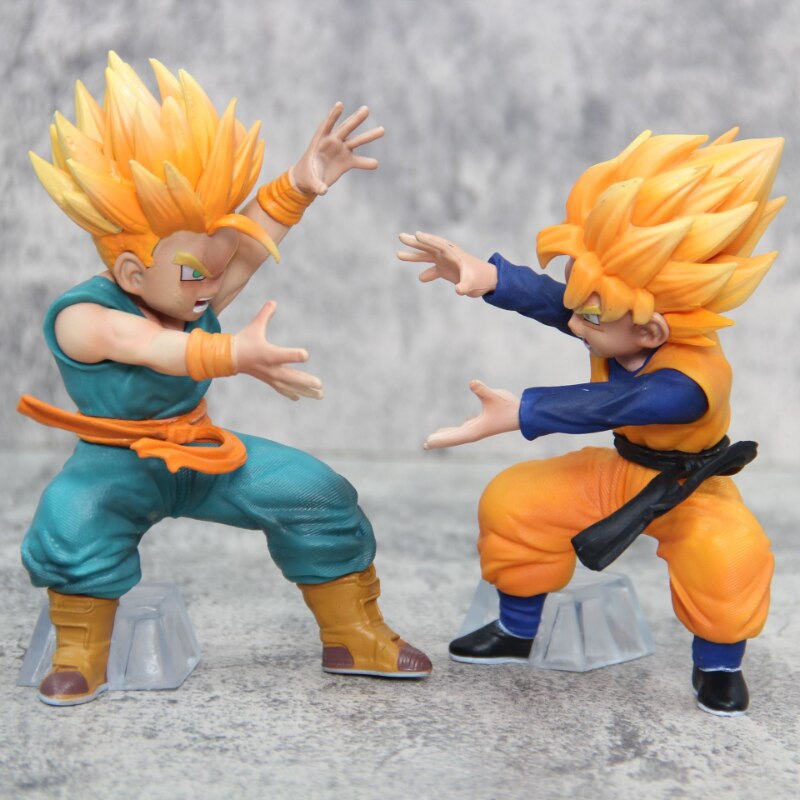 Anime Dragon Ball Z Son Goten Figure Super Saiyan Trunks Action Figures 15cm PVC Statue Collection Model Toys Gifts