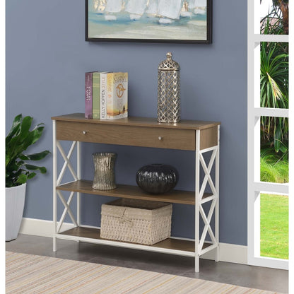 Convenience Concepts Tucson 1 Drawer Console Table, 368353008 Living Room Cabinets