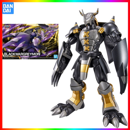 Bandai Digimon Black Wargreymon Action Figure Assembly Model