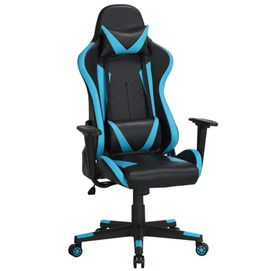 Executive Chair with Adjustable Height, 330.7 lb. Capacity, Neon Blue
