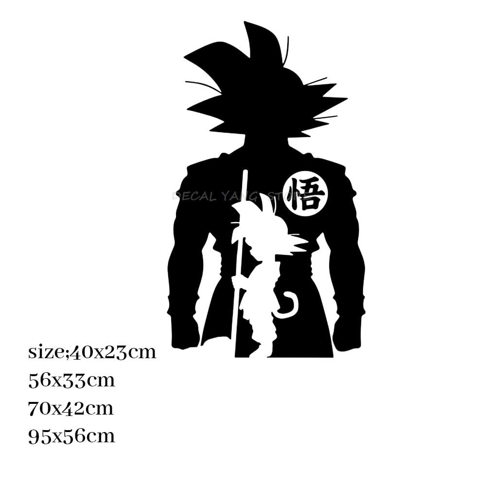 Teen Kids Baby Nursery Vinyl Home Decor Cartoon Japanese Anime Hero Wall Sticker Playroom Kids Room Comic Wall Sticker  F8