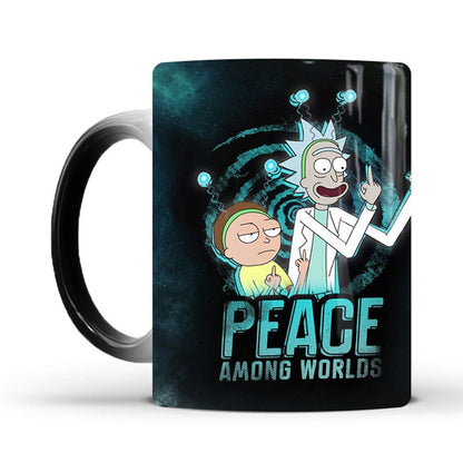 Rick and Morty 350ml Thermo Coffee Cups