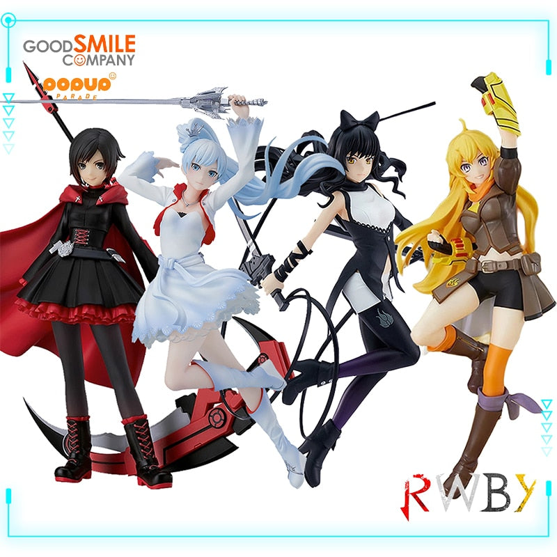 GSC RWBY Blake Belladonna Ruby Rose Yang Xiao Long Weiss Schnee 17cm Anime Girl Figures