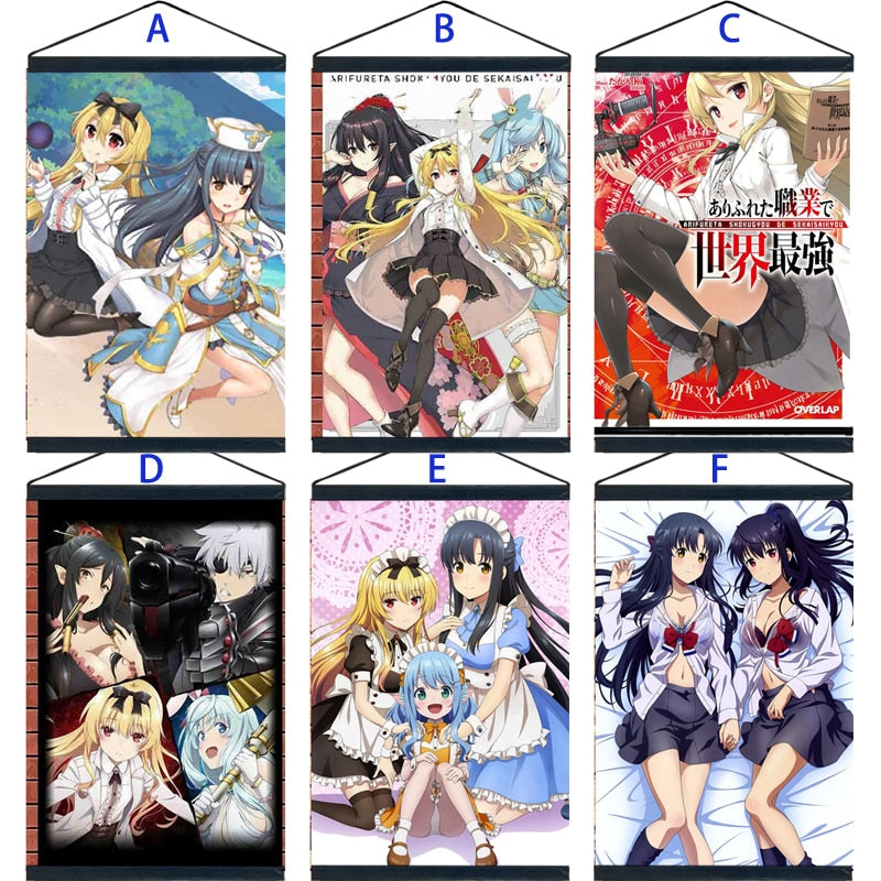 Anime Poster Arifureta From Commonplace To World‘s Strongest Picture 20x30cm