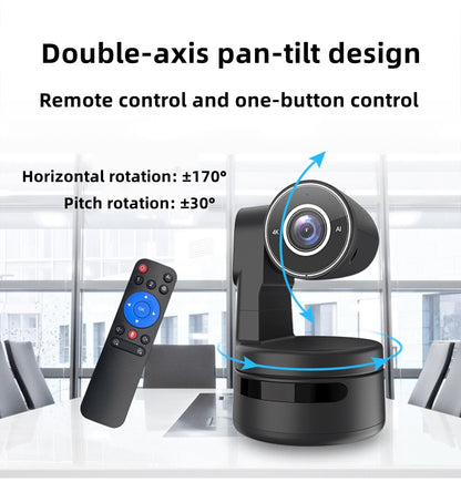 2K/4K Webcam Auto Track with Mics