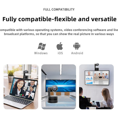 2K/4K Webcam Auto Track with Mics